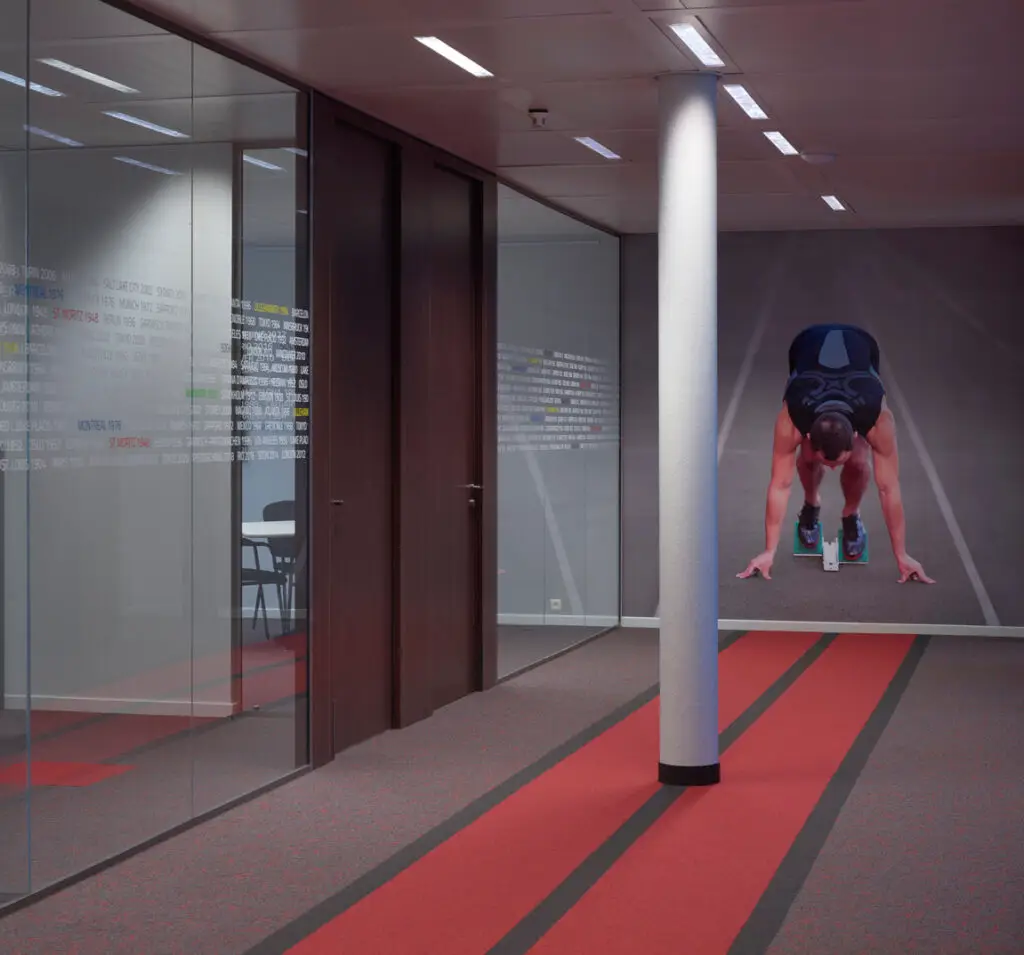 Interieurontwerp voor EOC (European Olympic Committees) door K-ONCEPT