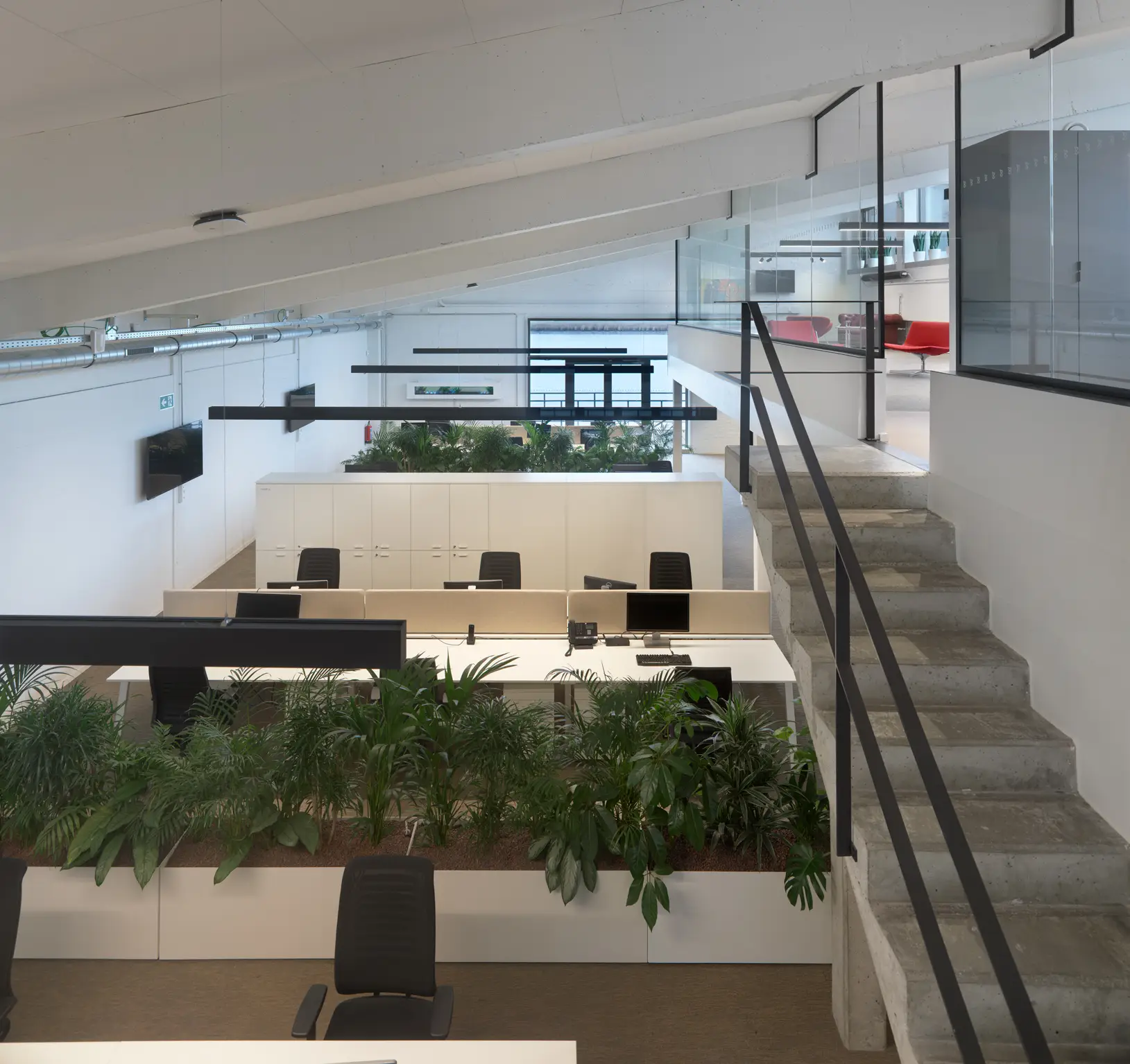 Werkplekconcept voor GRITT, ontworpen door K-ONCEPT