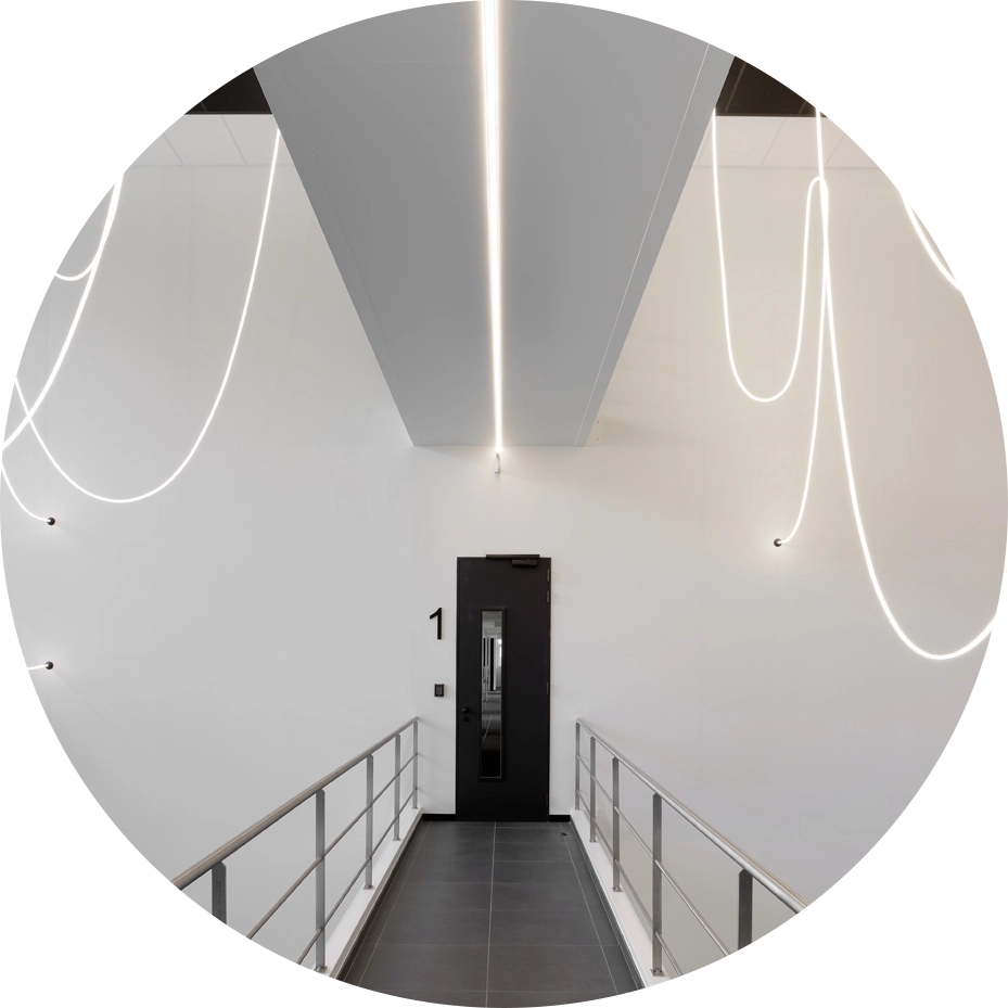 Kantoorverlichting ontwerp door K-ONCEPT
