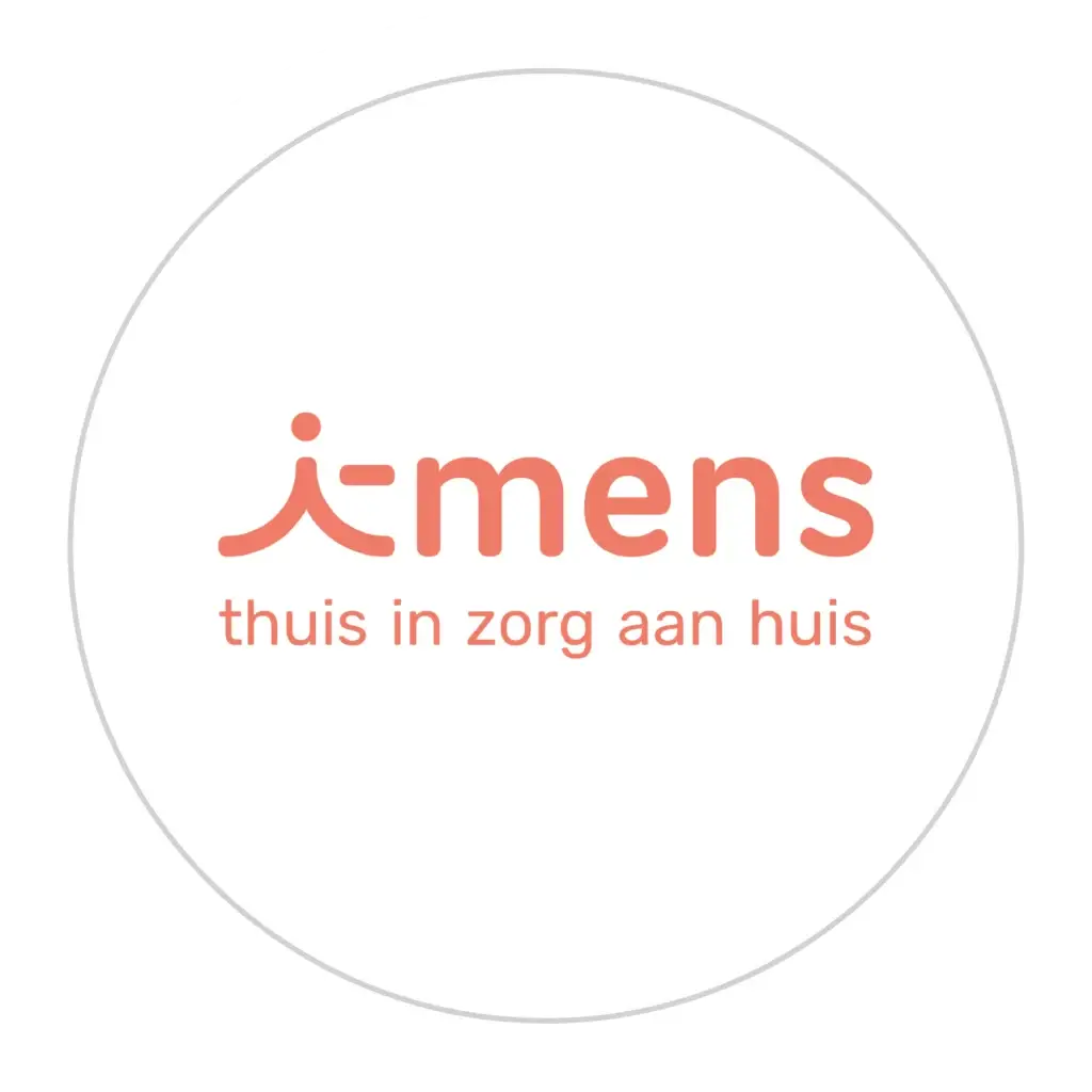 Logo van I-Mens, thuis in zorg aan huis