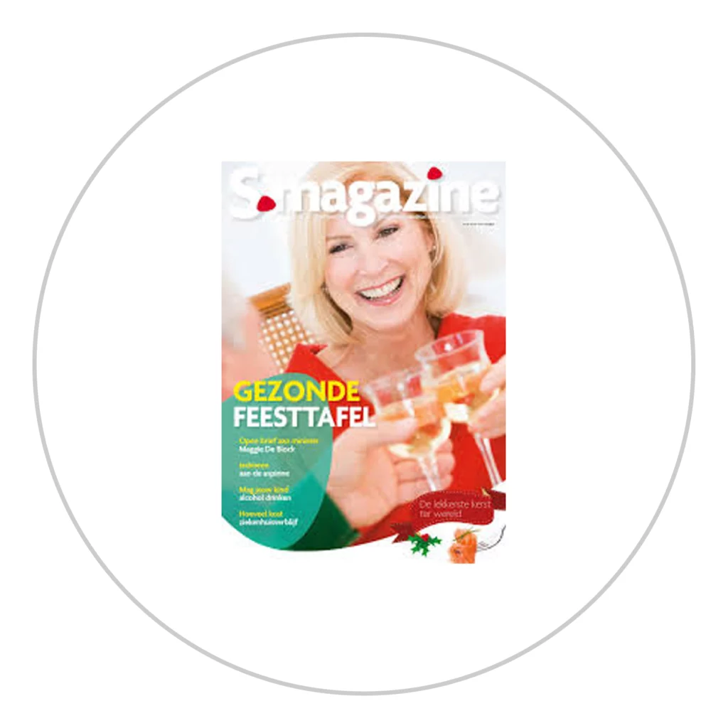 Cover van S Magazine met focus op gezondheid en werkplekken