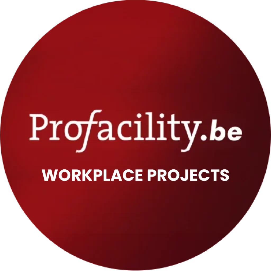 Logo van Profacility.be - Workplace Projects met K-ONCEPT vermeldingen